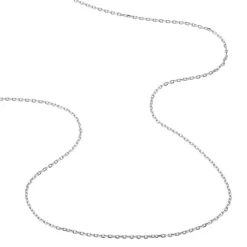 Chaîne Alyze Argent Blanc