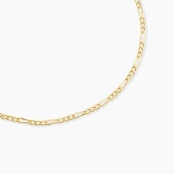 Chaîne Cameo Maille Alternee 1/3 Or Jaune