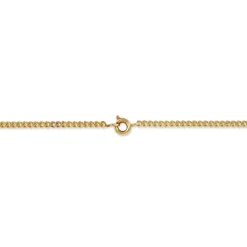 Chaîne Clement Maille Gourmette Plaqué Or Jaune