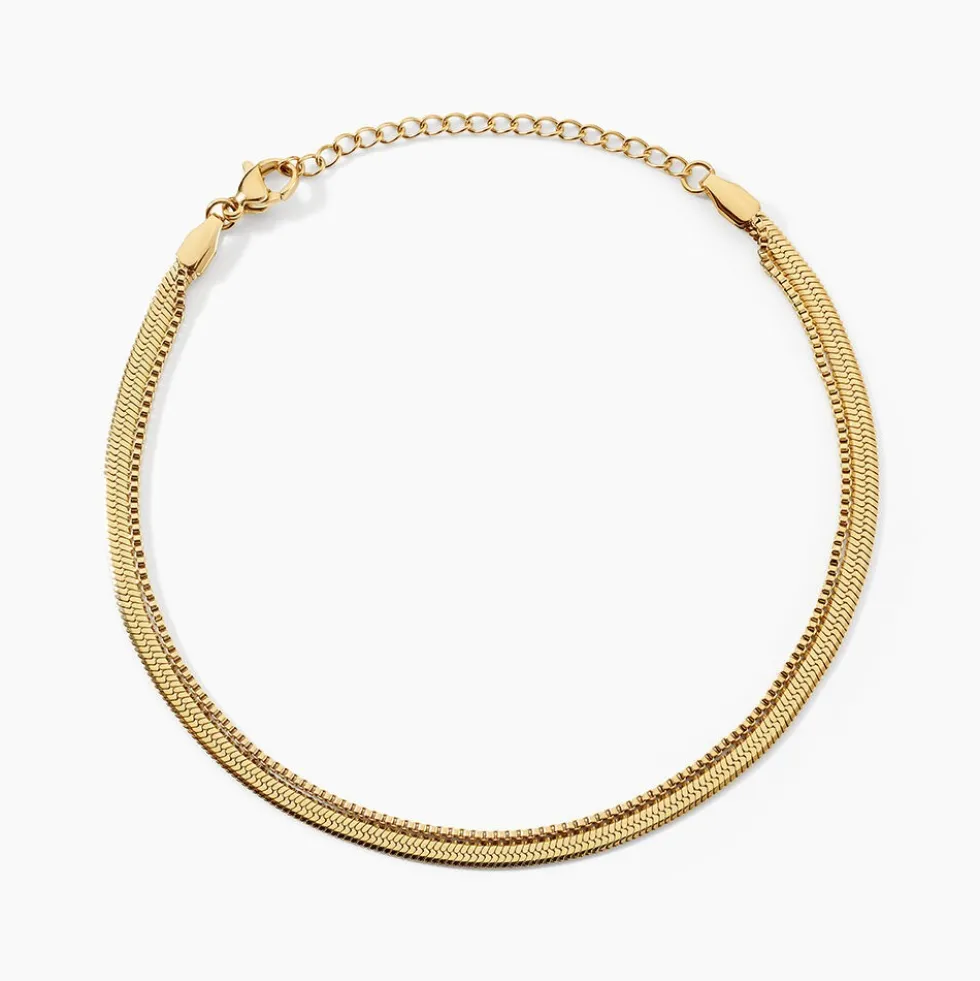 Chaîne De Cheville Athena Acier Jaune