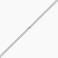 Chaîne De Cheville Marie-nicaise Argent Blanc
