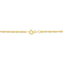 Chaîne Imanie Maille Singapour Or Jaune