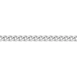 Chaîne Nairi Maille Gourmette Argent Blanc