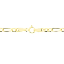 Chaîne Valene Maille Alternée 1/3 Or Jaune