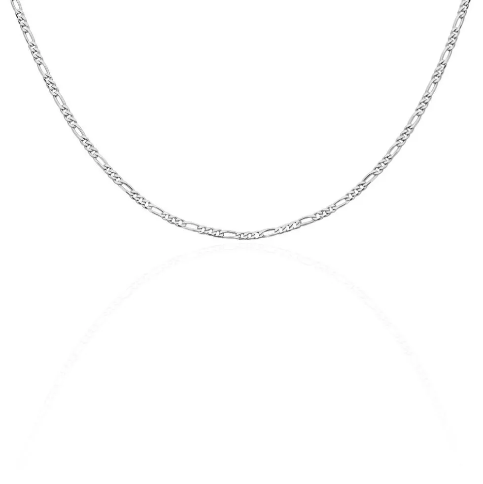 Chaîne Vivian Argent Blanc