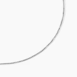 Chaîne Alyze Argent Blanc