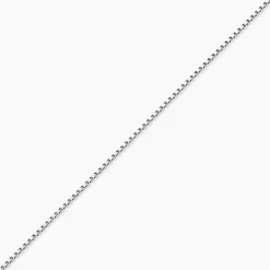 Chaîne Alyze Argent Blanc