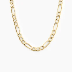 Chaîne Cameo Maille Alternee 1/3 Or Jaune