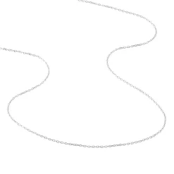 Chaîne Claudine Argent Blanc