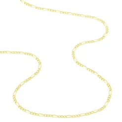 Chaîne Dougou Maille Alternée 1/3 Or Jaune