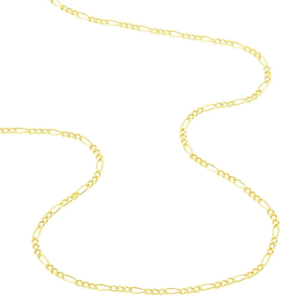 Chaîne Dougou Maille Alternée 1/3 Or Jaune