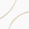 Chaîne Igoa Maille Forçat Diamantee Or Jaune