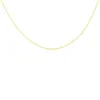 Chaîne Igoa Maille Forçat Diamantee Or Jaune