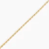 Chaîne Igoa Maille Forçat Diamantee Or Jaune