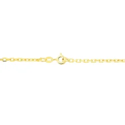 Chaîne Igoa Maille Forçat Diamantee Or Jaune
