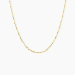 Chaîne Igoa Maille Forçat Diamantee Or Jaune