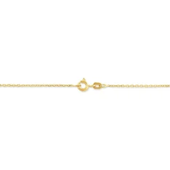 Chaîne Igoa Maille Forçat Diamantee Or Jaune