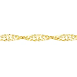 Chaîne Imanie Maille Singapour Or Jaune