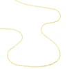 Chaîne Keyssie Maille Forçat Diamantée Or Jaune
