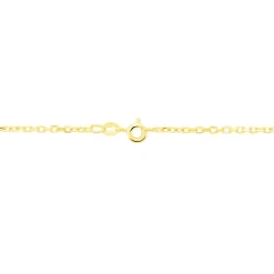 Chaîne Keyssie Maille Forçat Diamantée Or Jaune