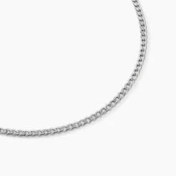 Chaîne Nohane Argent Blanc
