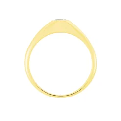 Chevaliere Maxime Or Jaune Oxyde