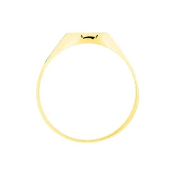 Chevalière Deimos Ovale Diamantee Soleil Or Jaune