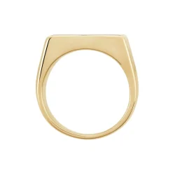 Chevalière Plaqué Hadrien Onyx