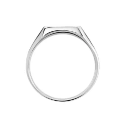 Chevalière Sumeyra Argent Blanc