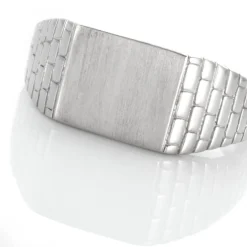 Chevalière Argent Blanc Corentyn