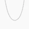 Collie Maille Vivian Argent Blanc