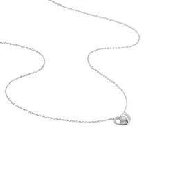 Collier Adelia Argent Blanc Oxyde De Zirconium