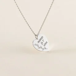 Collier Aemilia Argent Blanc
