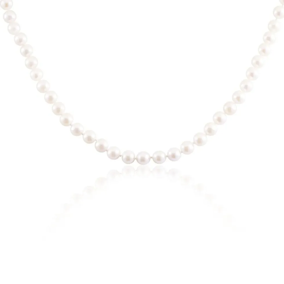 Collier Aicha Or Jaune Perle De Culture D'akoya