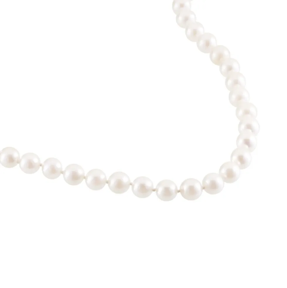 Collier Aicha Or Jaune Perle De Culture D'akoya