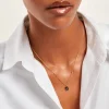 Collier Alerya Plaqué Or Jaune Oxyde De Zirconium
