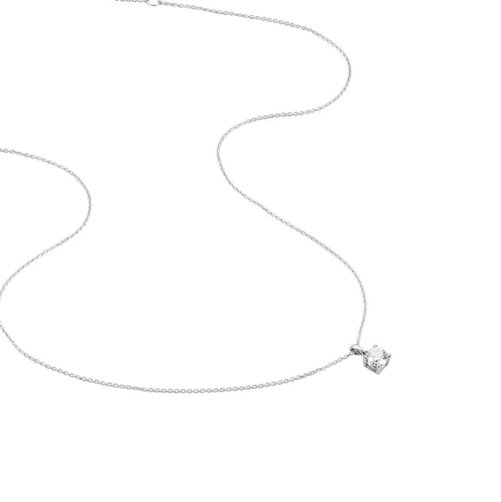 Collier Alexandra Or Blanc Diamant