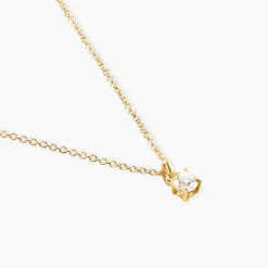 Collier Alexandra Or Jaune Diamant