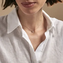 Collier Alexandra Or Jaune Diamant