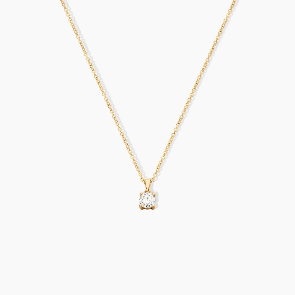 Collier Alexandra Or Jaune Diamant
