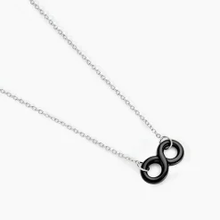 Collier Alicia Argent Blanc Céramique