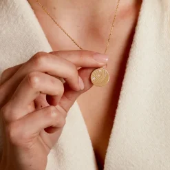 Collier Amai Plaqué Or Jaune Oxyde De Zirconium