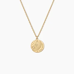 Collier Amai Plaqué Or Jaune Oxyde De Zirconium