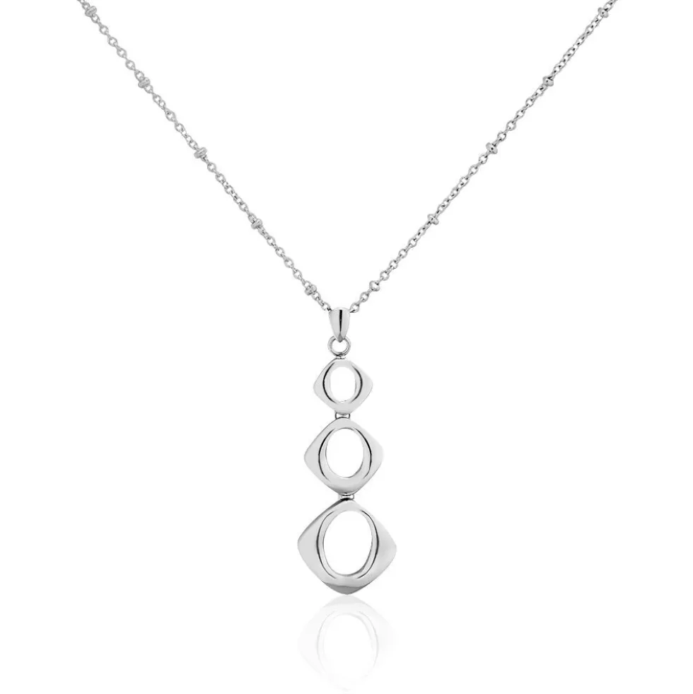 Collier Amaia Acier Blanc