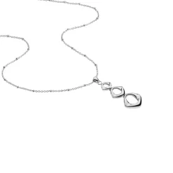 Collier Amaia Acier Blanc