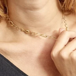 Collier Anastaise Or Jaune