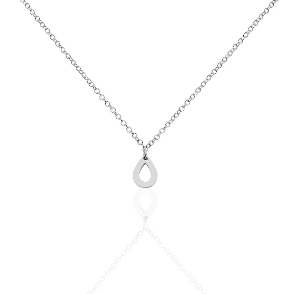 Collier Anh Argent Blanc