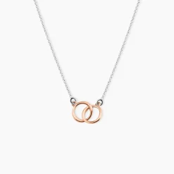 Collier Argent Bicolore Virgino