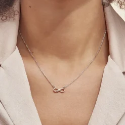 Collier Argent Bicolore Werner