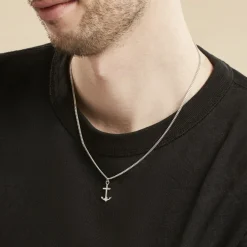 Collier Argent Blanc Day